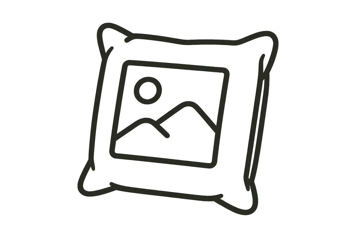 a picture icon of a photo cushion