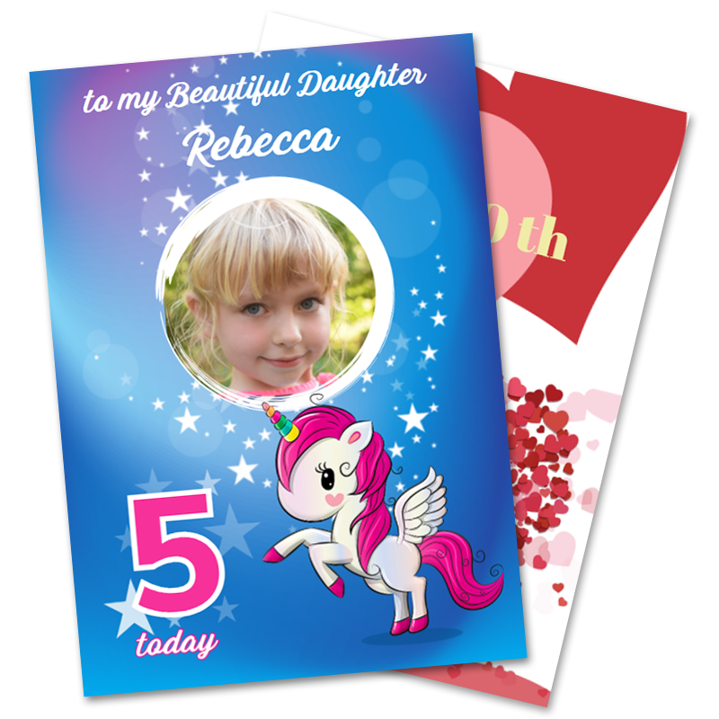 Personalised Birthday Greeting Cards