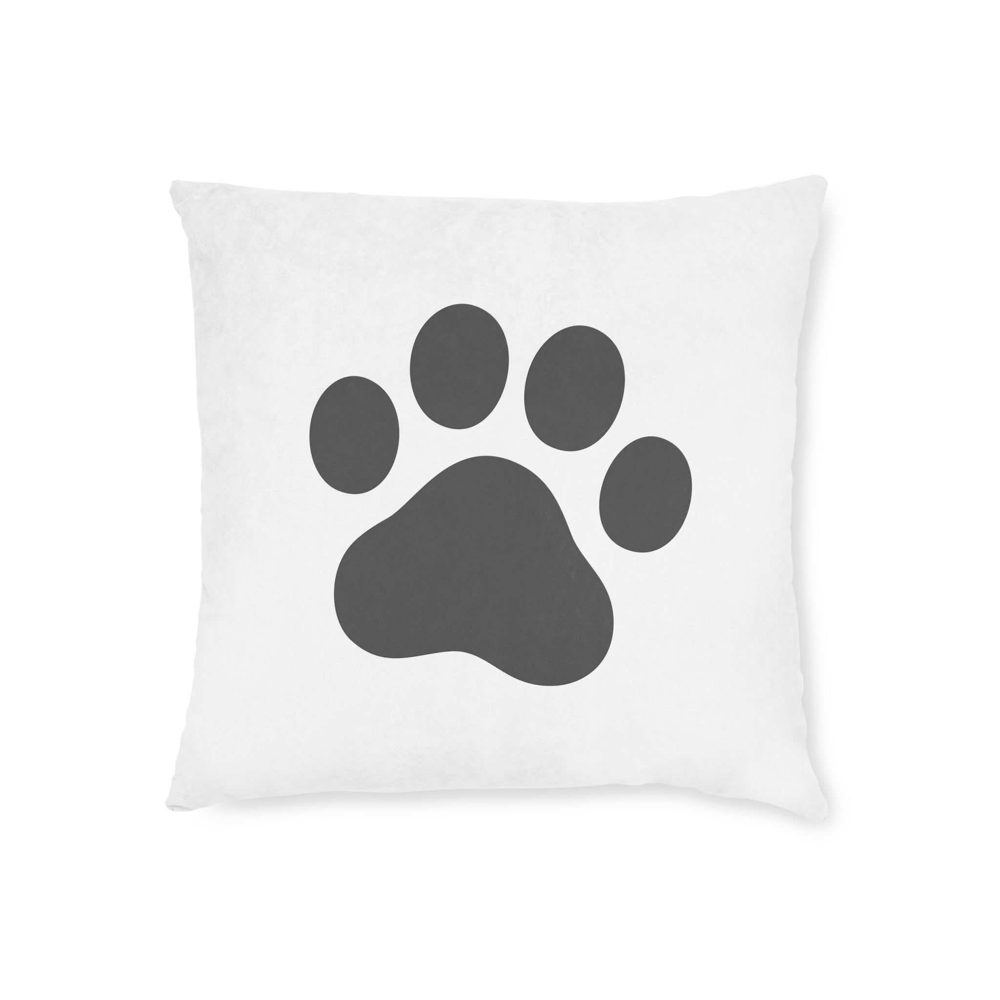 Cat Paw Print Photo Collage Cushion