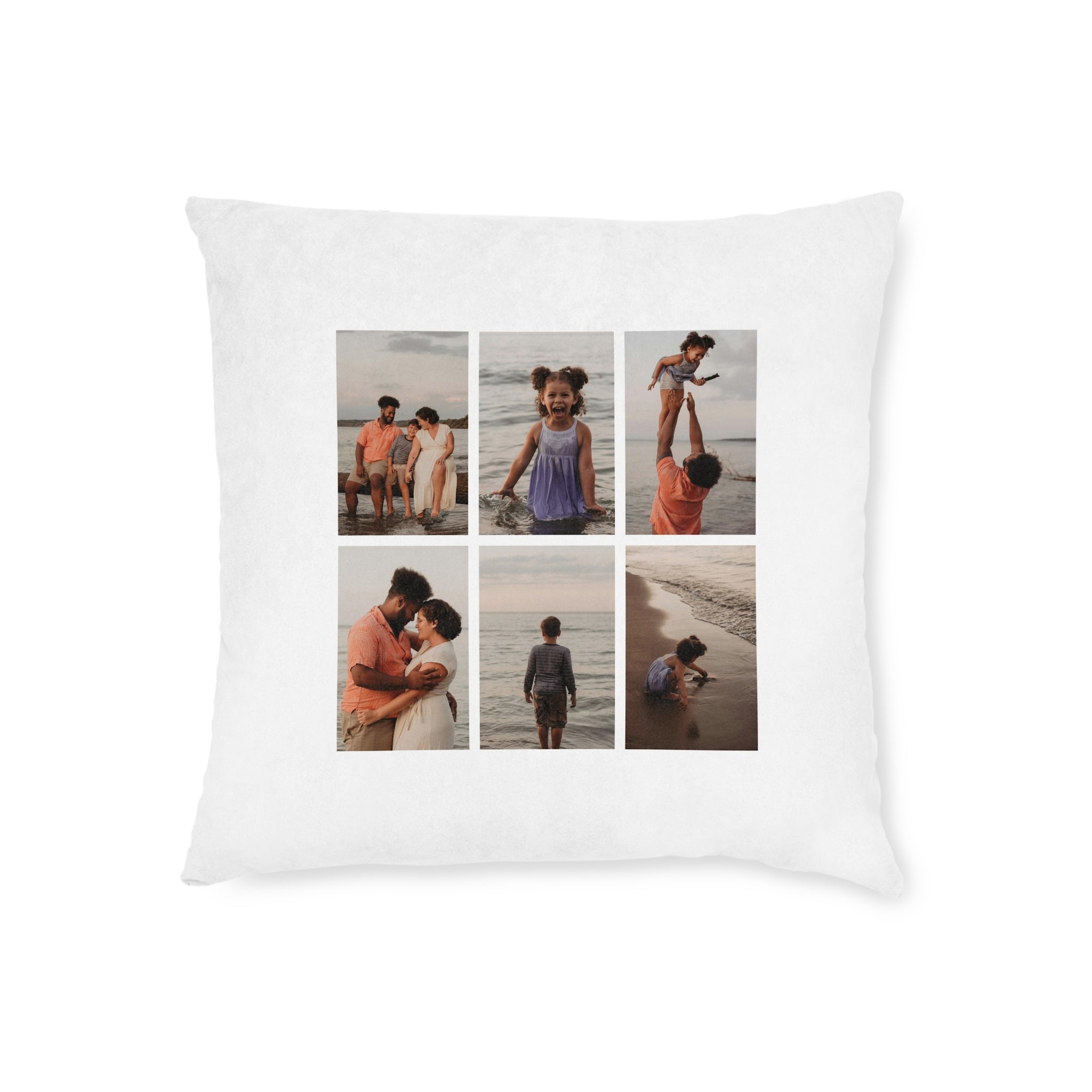 Personalised Photo Collage Cushion – 6 Photos